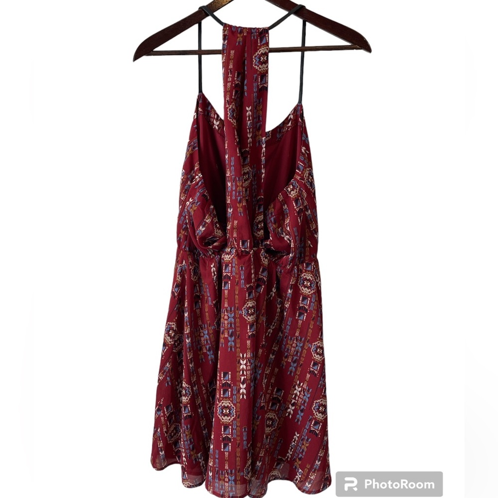 Forever 21 Boho Halter Top Dress Size Medium. - Picture 5 of 5